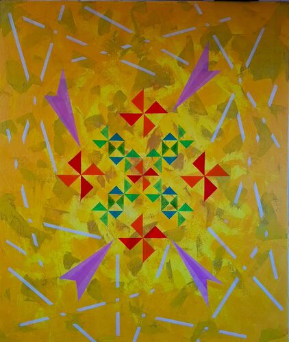 The core holds IX 100 x 120 cm