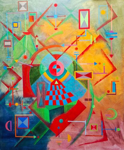 The core holds V 100 x 120 cm