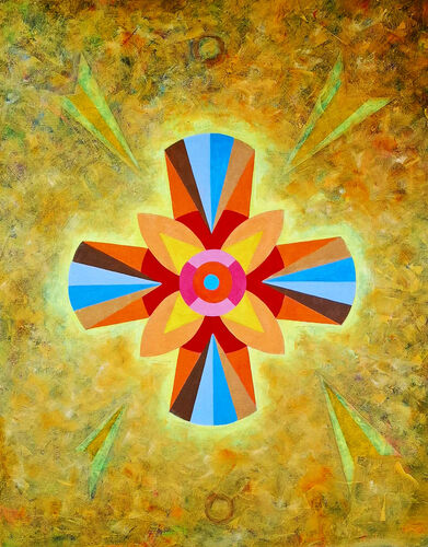 The core holds XV 100 x 80 cm