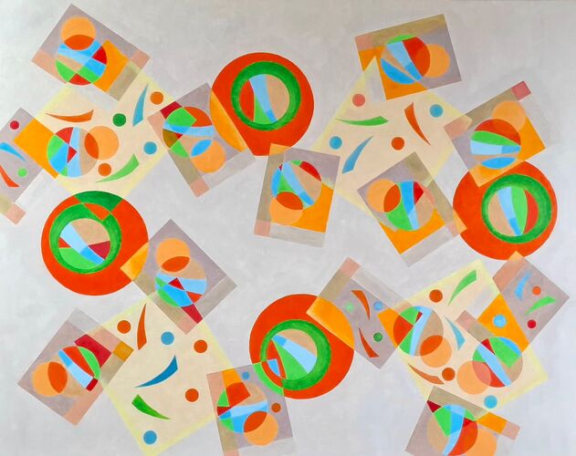 The core holds  XVI 150 x 120 cm